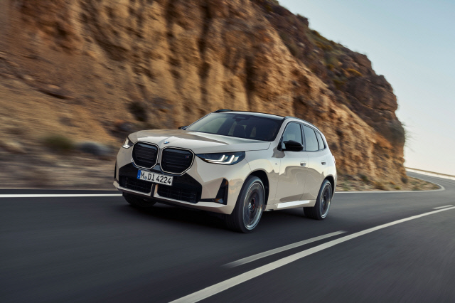 BMW 뉴 X3. 한국자동차기자협회 제공